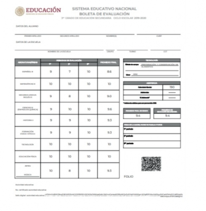 Cómo descargar las Boletas de Evaluación y Certificación de educación básica Formato Siete