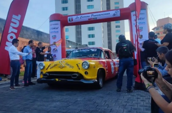 Con M S De Autos Cl Sicos Arranca Carrera Panamericana Desde Boca