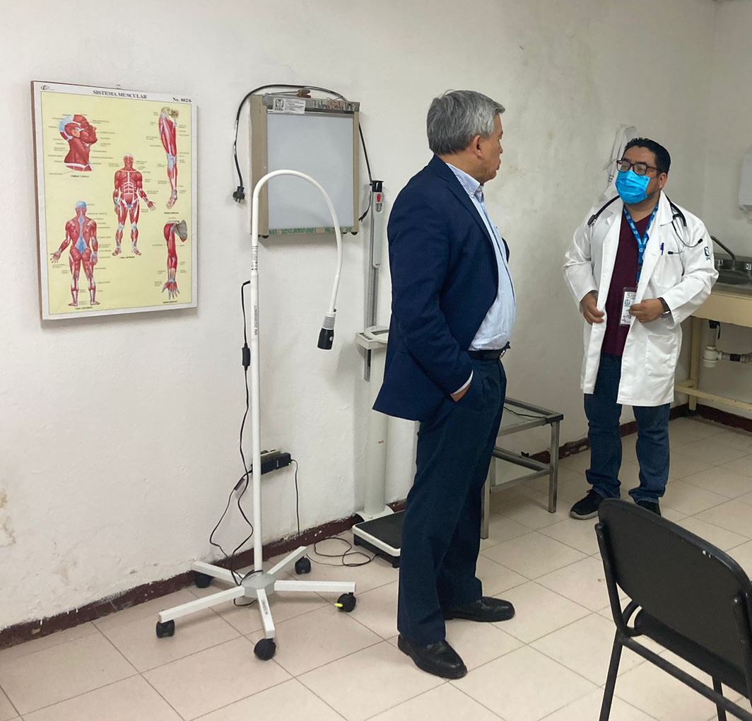 Representante del IMSS Veracruz Norte Supervisó Unidades Médicas