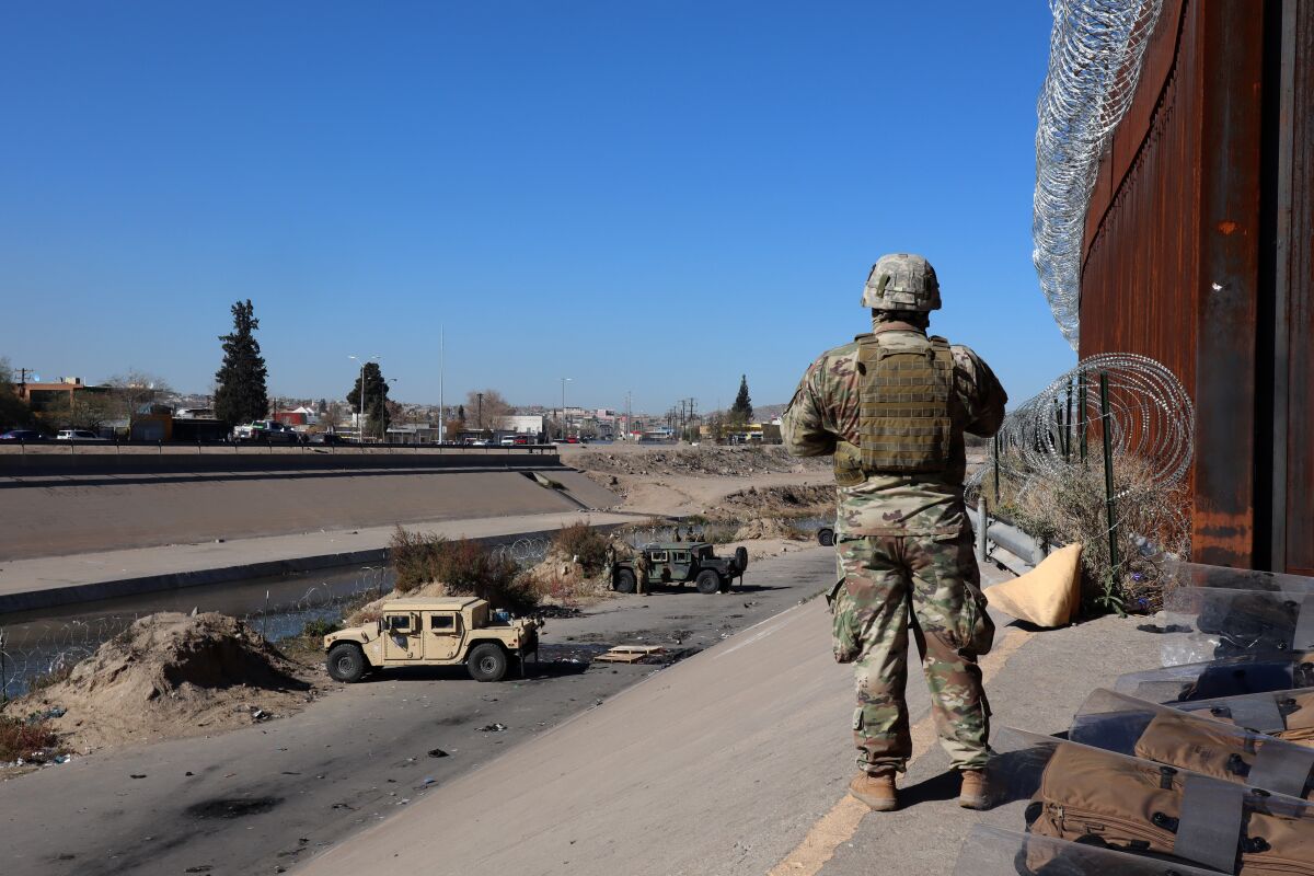 Soldados De Refuerzo Empezar N Despliegue En Frontera Sur De Eeuu