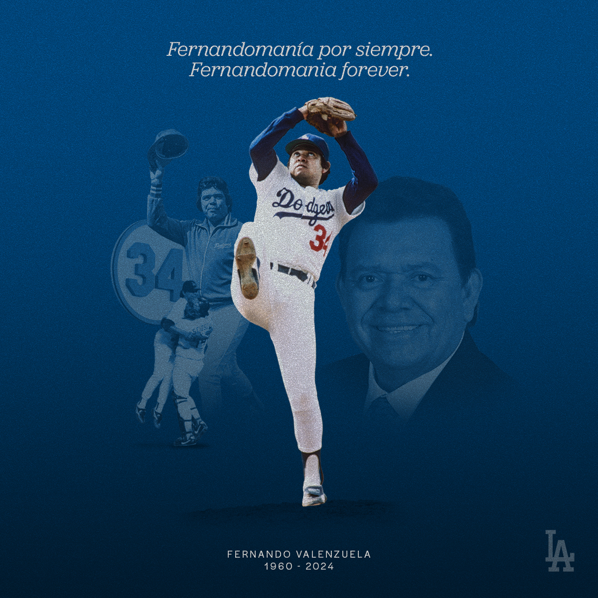 Murió Fernando Valenzuela estrella de los Dodgers de Los Ángeles