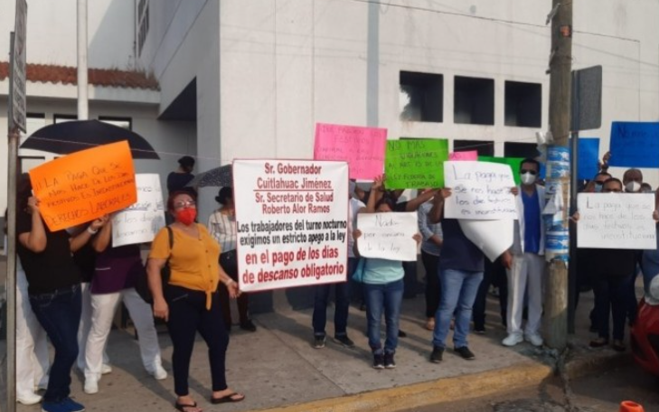 Se manifiesta personal del Hospital de Tarimoya ante incumplimiento de ...